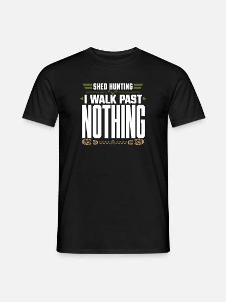Scale-hunting-scale-hunter-antler-hunting-whitetail - Men's T-Shirt - black