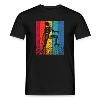 Boulderer Boulder Bouldern - Männer T-Shirt - Schwarz - Vorne - AI Model Male 178 light (178cm)