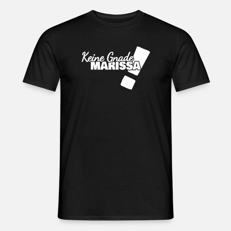 Marissa als Spruch - Männer T-Shirt - Schwarz