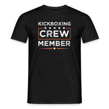 Équipe de kickboxing - T-shirt homme - noir - Devant - AI Model Male 178 light (178cm)