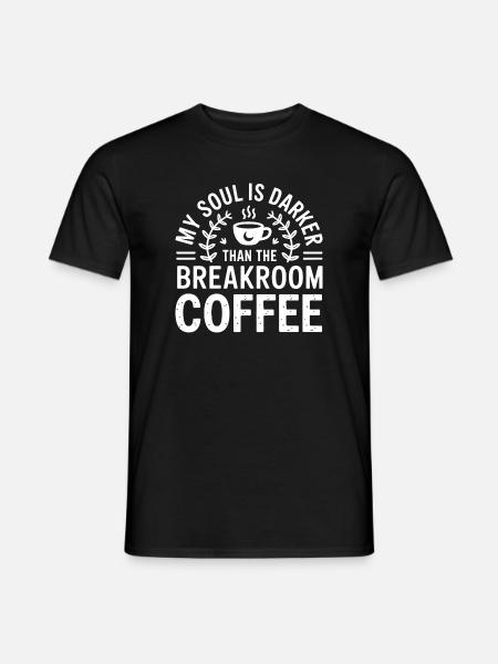 Darker Soul Breakthrough Kaffee - Männer T-Shirt - Schwarz