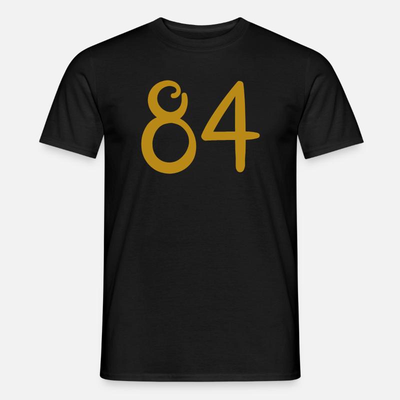 84 - Men's T-shirt - black