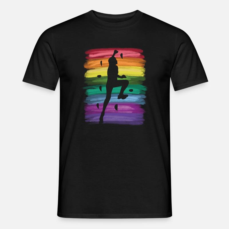 Bloc de bloc de Boulderer - T-shirt homme - noir