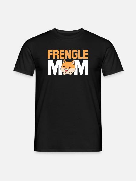 Frengle Dog - Men's T-Shirt - black
