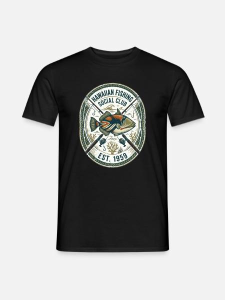 Humuhumunukunukuapua'a Triggerfish Hawaii - Men's T-Shirt - black