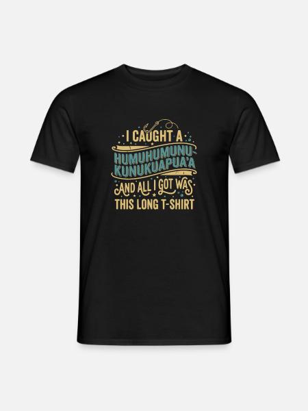 Humuhumunukunukuapua'a Triggerfish Hawaii - Men's T-Shirt - black