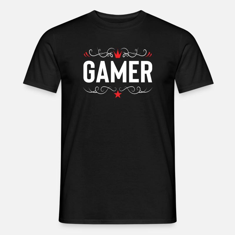 Gamer Beruf - Männer T-Shirt - Schwarz
