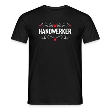 Handwerker Beruf - Männer T-Shirt - Schwarz - Vorne - AI Model Male 178 light (178cm)