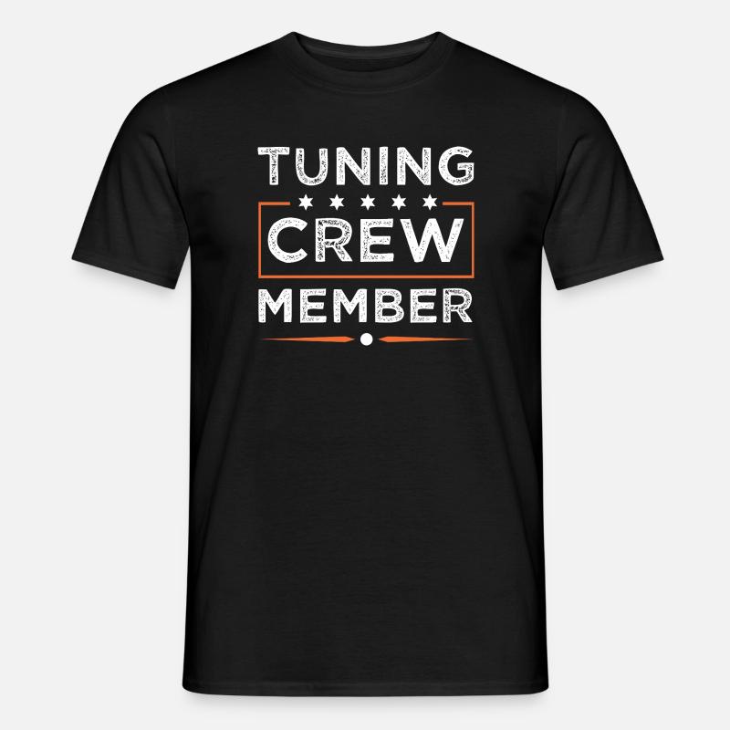 Tuning Crew - Männer T-Shirt - Schwarz