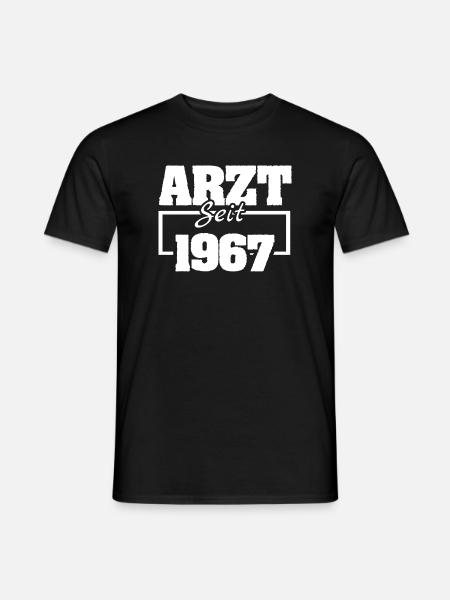 Arbeitsmediziner 19 - Männer T-Shirt - Schwarz