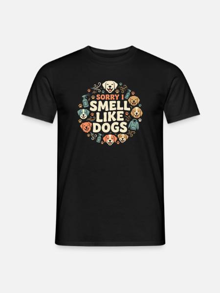 Zwingertechniker, Zwingerassistent, Tierpflege - Männer T-Shirt - Schwarz