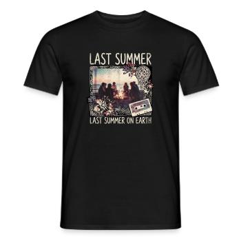 Last Buzzer - Men's T-Shirt - black - Front - AI Model Male 178 light (178cm)