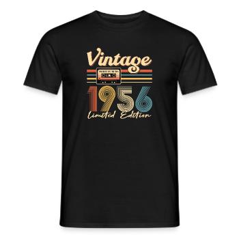 Anniversaire 70 Ans - T-shirt homme - noir - Devant - AI Model Male 178 light (178cm)