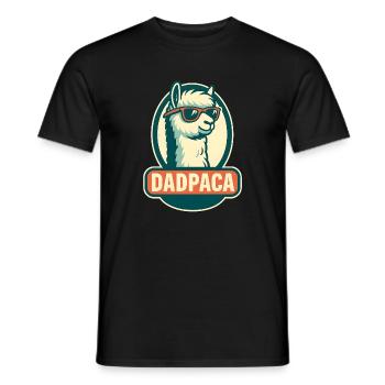 Dadpaca No Probllama - T-shirt homme - noir - Devant - AI Model Male 178 light (178cm)