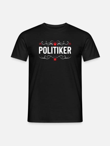 Politiker Beruf - Männer T-Shirt - Schwarz