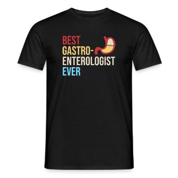 Gastroenterologie - Männer T-Shirt - Schwarz - Vorne - AI Model Male 178 light (178cm)