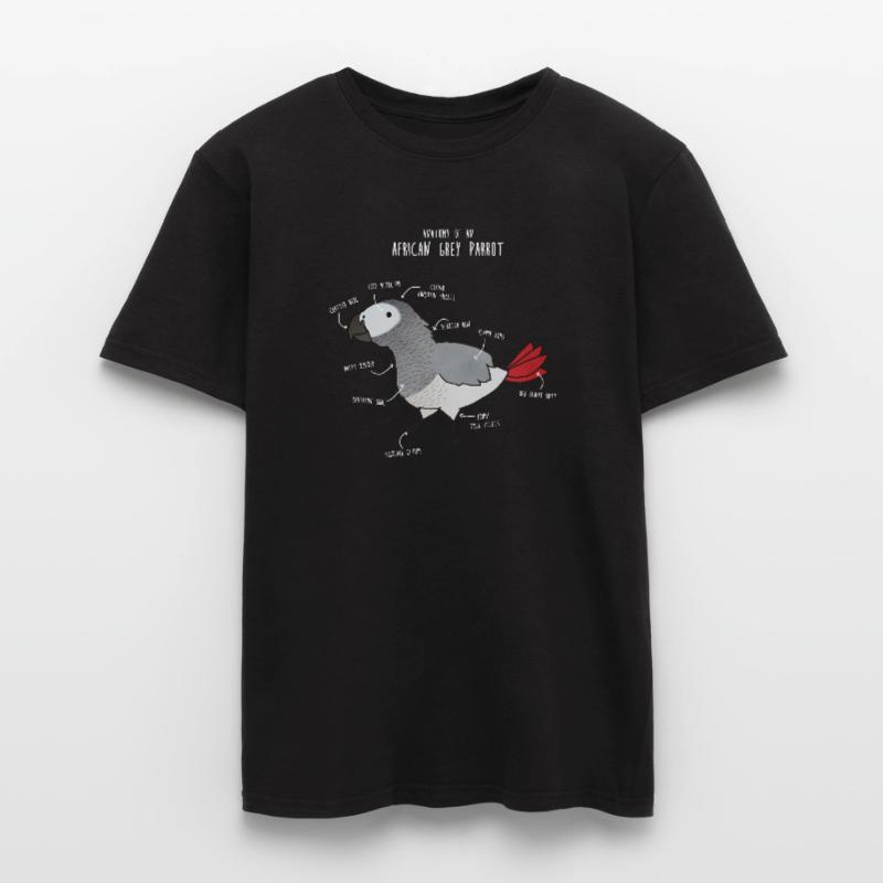 Anatomie der Kugelpython Männer T-Shirt