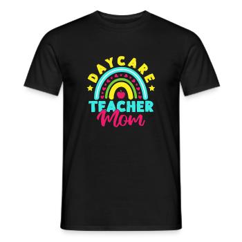 Enseignante de maternelle Maman Enseignante de maternelle - T-shirt homme - noir - Devant - AI Model Male 178 light (178cm)