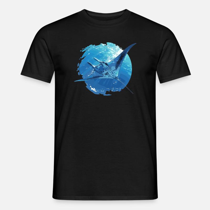 Rays Manta Rays - Men's T-Shirt - black