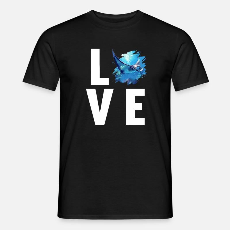 Rays Manta Rays - Men's T-shirt - black