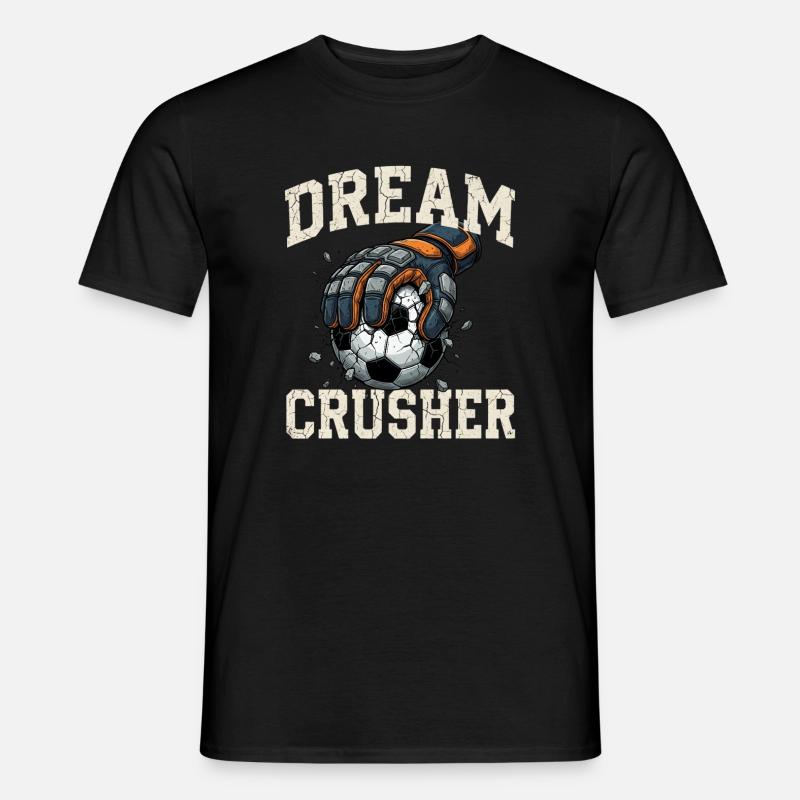 Soccer Dream Crusher - Männer T-Shirt - Schwarz