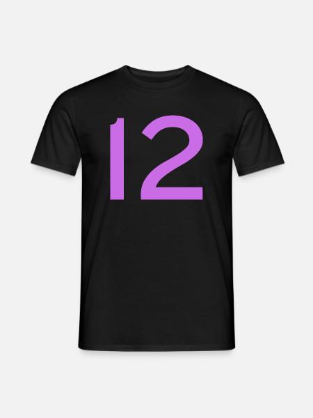 12 - T-shirt homme - noir