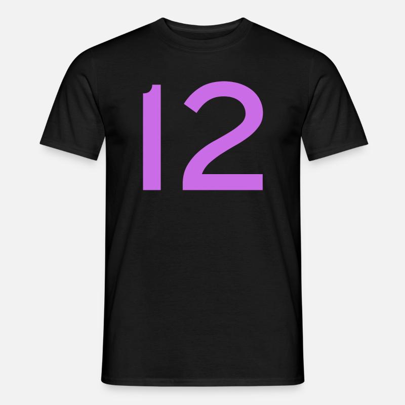 12 - T-shirt homme - noir
