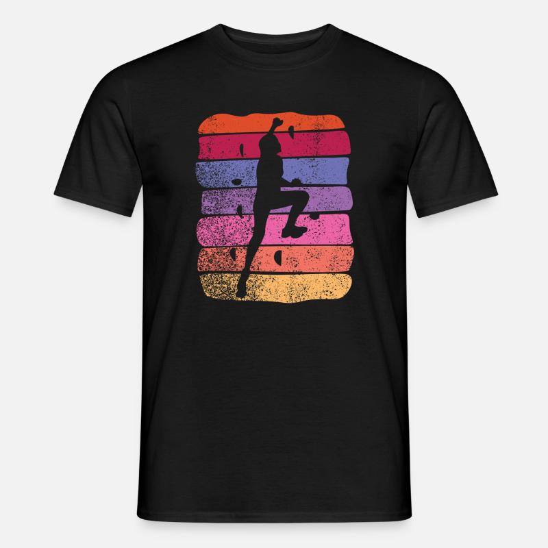 Boulderer Boulder Bouldering - Men's T-Shirt - black