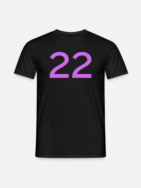 22 - T-shirt homme - noir