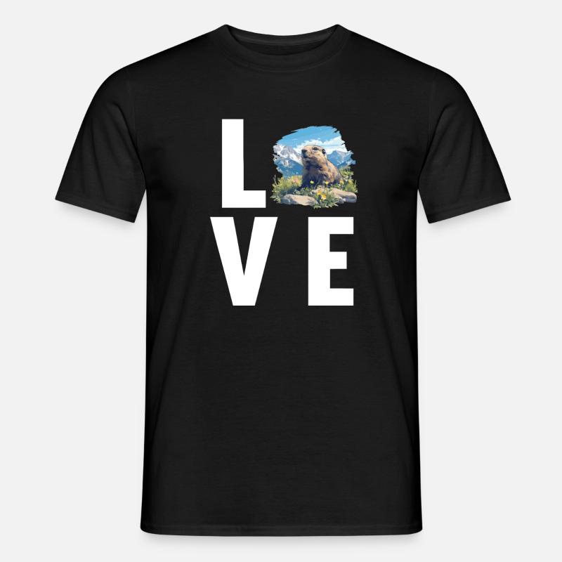 Marmots Groundhog - Men's T-Shirt - black