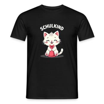Schulkind 2026 Einschulung 2026 Schulanfang - Männer T-Shirt - Schwarz - Vorne - AI Model Male 178 light (178cm)