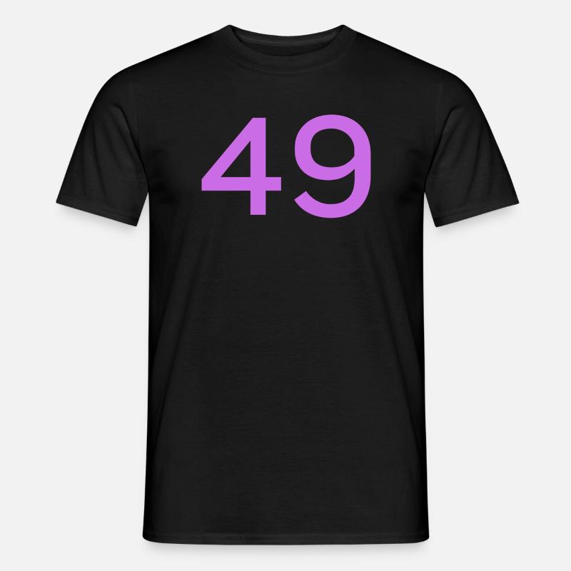 49 - Men's T-Shirt - black