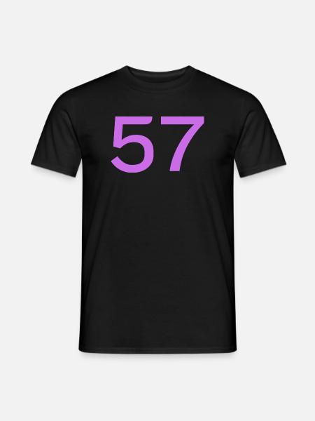 57 - T-shirt homme - noir