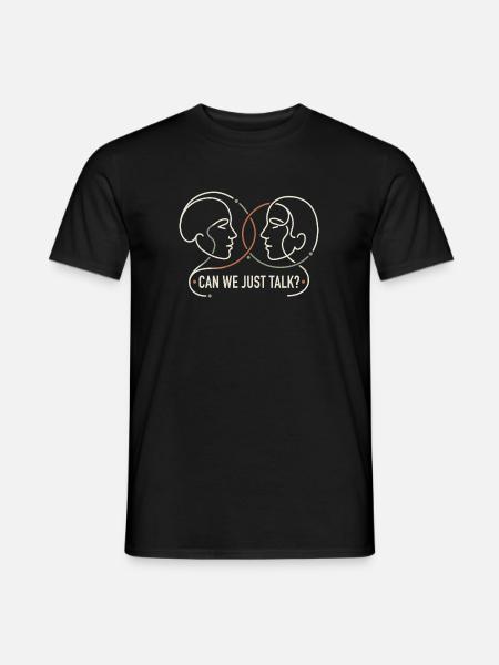 Against division - Men's T-Shirt - black