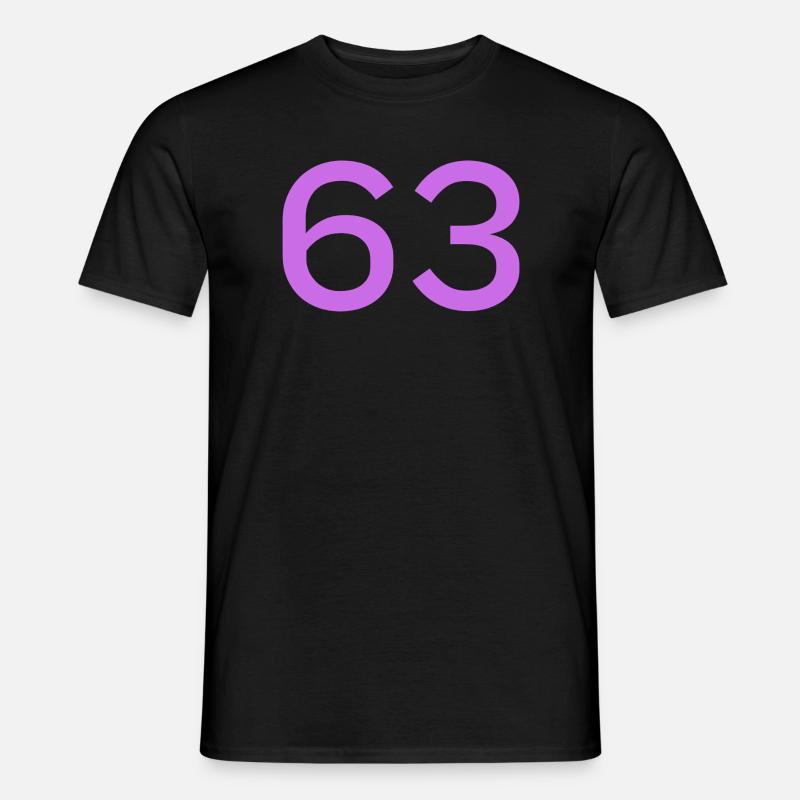 63 - Men's T-Shirt - black