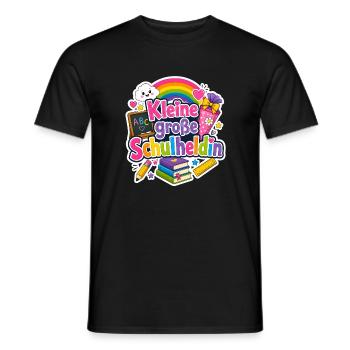 Schulkind 2026 Einschulung 2026 Schulanfang - Männer T-Shirt - Schwarz - Vorne - AI Model Male 178 light (178cm)