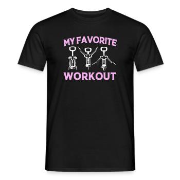 sommelier - Men's T-Shirt - black - Front - AI Model Male 178 light (178cm)