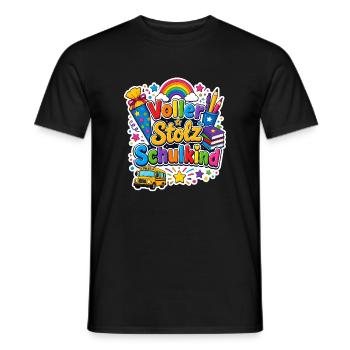 Schulkind 2026 Einschulung 2026 Schulanfang - Männer T-Shirt - Schwarz - Vorne - AI Model Male 178 light (178cm)