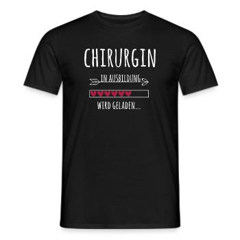 Chirurgin Ausbildung Medizinstudium Ärztin Medizin - Männer T-Shirt - Schwarz - Vorne - AI Model Male 178 light (178cm)