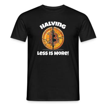 Welchen Teil von Bitcoin verstehst du nicht? - Männer T-Shirt - Schwarz - Vorne - AI Model Male 178 light (178cm)