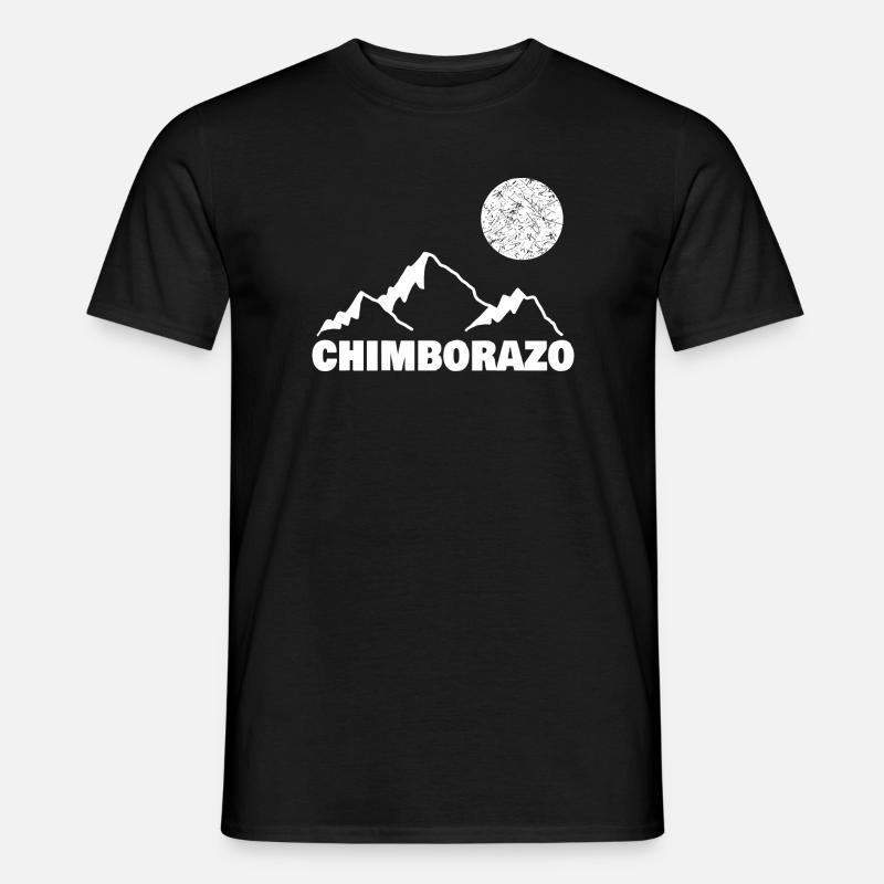 chimborazo - Männer T-Shirt - Schwarz