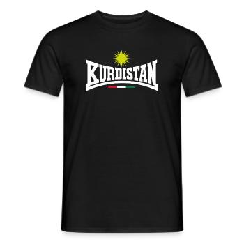 Welat Xweş - Heimatliebe - Männer T-Shirt - Schwarz - Vorne - AI Model Male 178 light (178cm)
