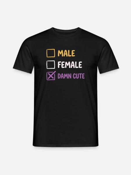 Pride Month LGBTQ - Non Binary, Gender-fluid - Men's T-Shirt - black