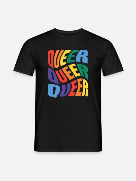 -2026-_LGBTQ_Queer_Queer_Queer_3 - Men's T-Shirt - black
