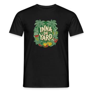 Inna De Yard Fermier - T-shirt homme - noir - Devant - AI Model Male 178 light (178cm)
