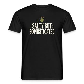 Olive Girl Martini Olive Méditerranée - T-shirt homme - noir - Devant - AI Model Male 178 light (178cm)