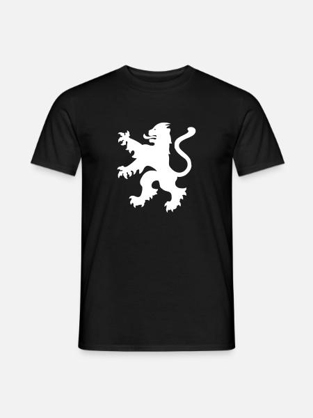 Niederlande - Nederland - Netherlands - Lion Löwe - Men's T-Shirt - black