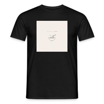 Ramen is my love language  - Männer T-Shirt - Schwarz - Vorne - AI Model Male 178 light (178cm)
