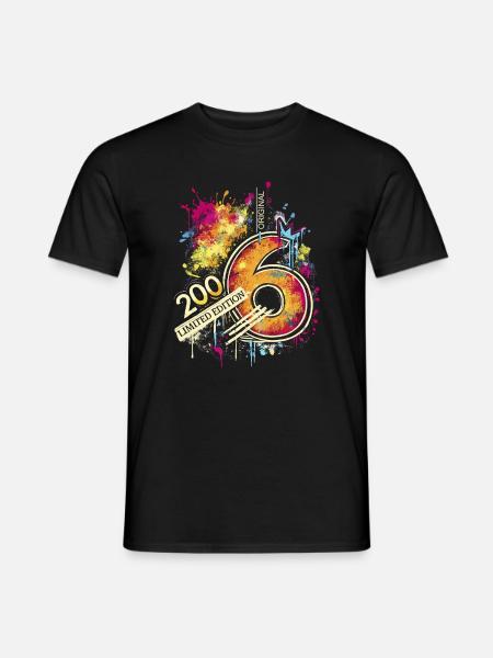 Anniversaire anniversaire édition limitée 2006 - T-shirt homme - noir