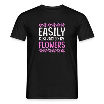 Floristik Florist Blumenhändler Blumenstrauß - Männer T-Shirt - Schwarz - Vorne - AI Model Male 178 light (178cm)